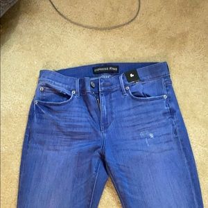 Express Ankle Legging Mid Rise Jeans